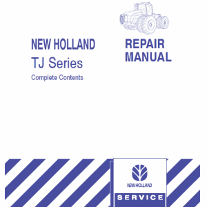 New Holland TJ275, TJ325, TJ375, TJ450 Tractors Service Manual