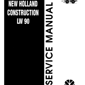 New Holland LW90 Wheel Loader Service Manual