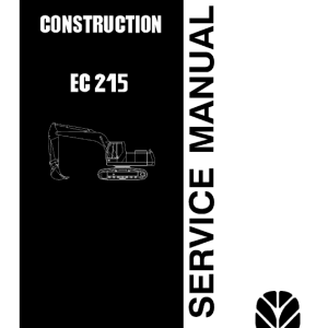 New Holland EC215 Excavator Service Manual