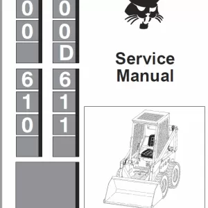1-90-2-1.png Bobcat 600, 600D, 610 and 611 Skid-Steer Loader Service Manual