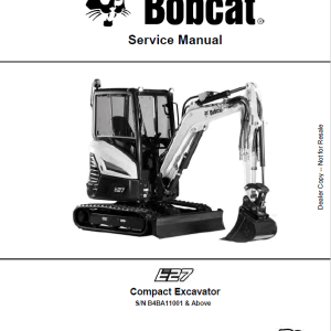 1-91-5.png Bobcat E27 Excavator Repair Service Manual