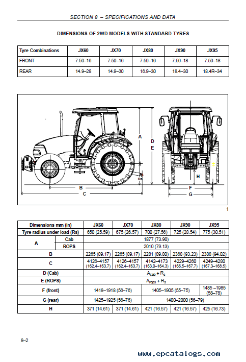 Case Ih Jx60 Jx70 Factory Manual