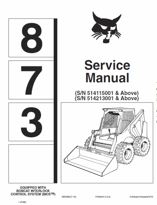 2-17.png Bobcat 873 Skid-Steer Loader Service Manual