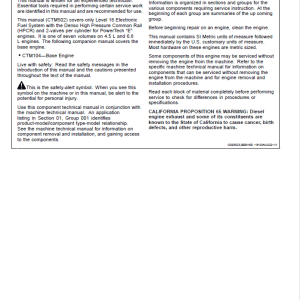 John Deere 4045, 6068 – Level 16 ECU Engine Repair Service Manual