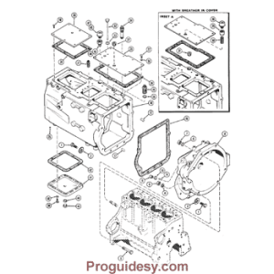 Case 580B Transmission Tractor Parts Manual