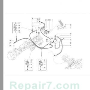 Gehl 480 Wheel Steer Loader Repair Service Manual