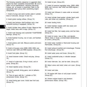 John Deere Series 300: 3029 6068 Diesel Engines Manual