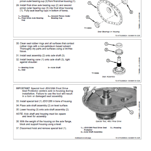 John Deere 450J, 550J, 650J Crawler Dozer Service Manual