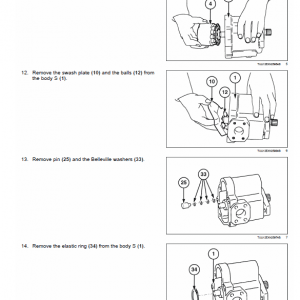 New Holland E16B, E18B Excavator Service Manual