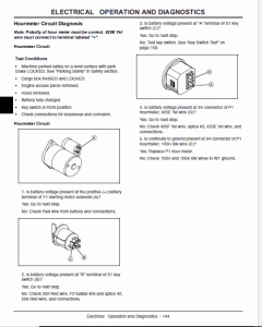 John Deere CS and CX Gator Utility Vehicles Service Manual