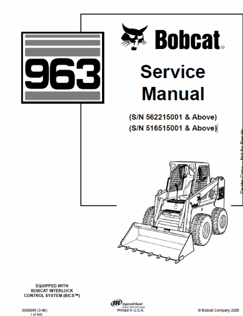 3-21-3.png Bobcat 963 Skid-Steer Loader Service Manual