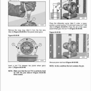 Bobcat T35.105, T36.120 versaHANDLER Telescopic Service Repair Manual