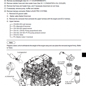 New Holland E215B Excavator Service Manual