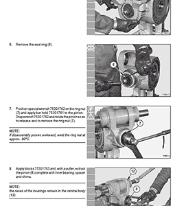 Case WX95 WX125 Tier 3 Excavator Repair Manual