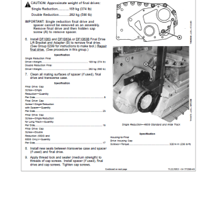 John Deere 450G, 455G 650G Crawler Loader Service Manual
