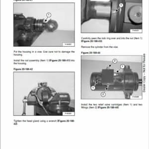 Bobcat T35.105, T36.120 versaHANDLER Telescopic Service Repair Manual