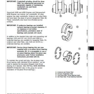 John Deere Series 300: 3029 6068 Diesel Engines Manual