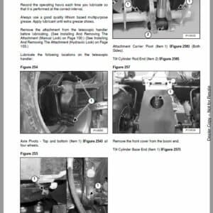 Bobcat TL358 versaHANDLER Telescopic Service Repair Manual