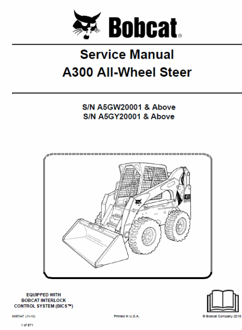 4-41-2.png Bobcat A300 Wheel Steer Skid-Steer Loader Service Manual