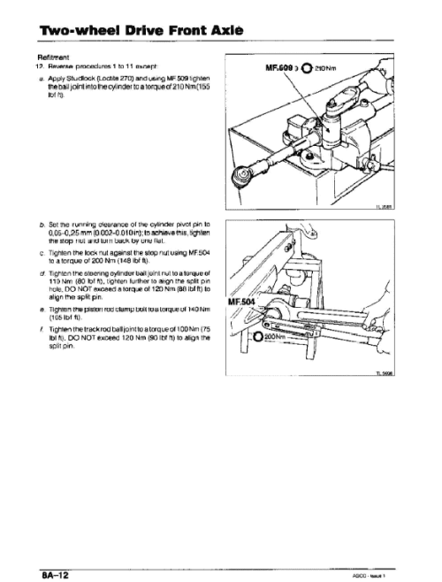 Volvo Engine TD42 Service Repair Manual