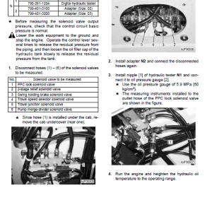 Komatsu Pc160lc-7 engine Operation Manual
