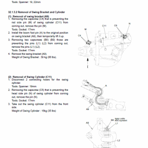 Case Cx17b Excavator Service Repair Manual