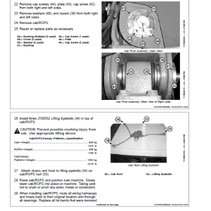 John Deere 605C Crawler Loader Service Manual