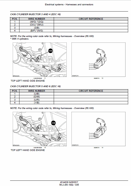 5-184.png New Holland T1254B T1404B Tractor Service Manual