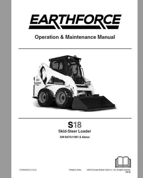 5.jpg Bobcat Earthforce S16, S18 Skid-Steer Loader Service Repair Manual