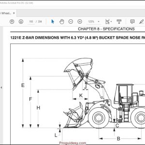 Case 1221E Tier 3 Wheel Loader Service Manual