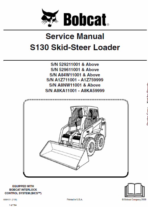 9-3.png Bobcat S130 Skid-Steer Loader Service Manual