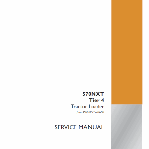 Case 570nxt Tier 4 Tractor Loader Operators Manual