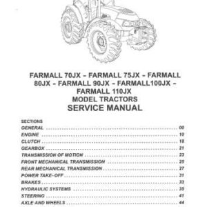 Case CS100-150 Tractors Repair Manual