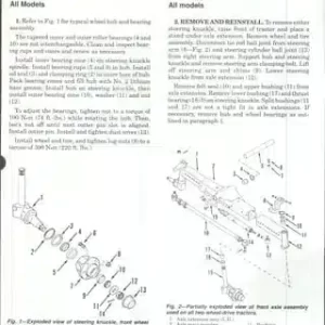 Case IH 5120 Tractor Service Repair Manual