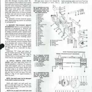 Collection of Case David Brown 1394 Tractor Manuals