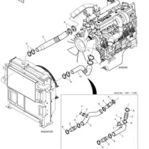 Daewoo Doosan Solar 500lc-v Excavator Parts Manual