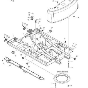 Daewoo Doosan Solar 500lc-v Excavator Parts Manual
