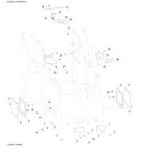 John Deere 313 Skid Steers Parts Manual Guide