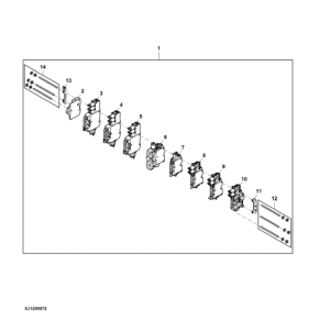 John Deere 1510E IT4 Forwarders Parts Catalog Manual