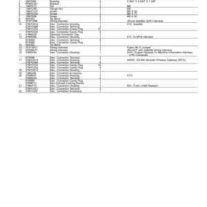 John Deere 310L Backhoe Loaders Parts Catalog Manual