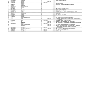 John Deere 310G 315SG Backhoe Loaders Parts Catalog Manual