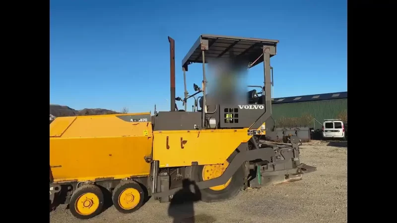 Volvo Abg3870 Wheeled Paver Service Repair Manual