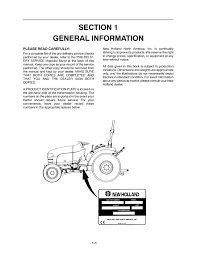 New Holland TC29DA TC33DA 3 CYL Tractor Parts Catalog Manual