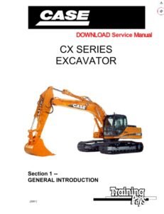 Case CX130 CX160 Service Training Manual Case CX130 CX160 Service Training Manual
