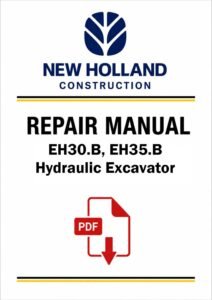 New Holland EH30.B, EH35.B Excavator Service Manual