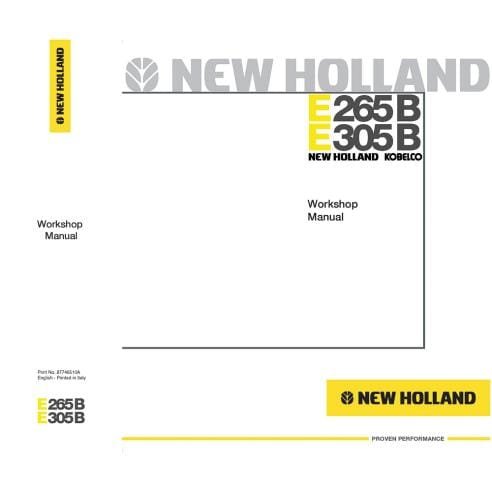 New Holland E305b specs Service Manual