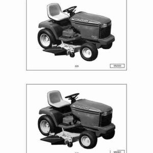 tm1574-2 John Deere 325 345 Lawn and Garden Service Manual