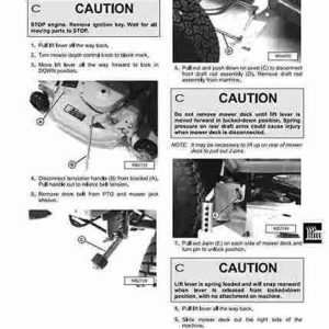 tm1574-4 John Deere 325 345 Lawn and Garden Service Manual