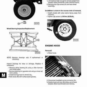 tm1760-4 John Deere 325 345 Lawn and Garden Service Manual TM1760