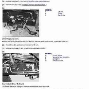 tm2350-4 John Deere X740 X744 X748 X749 Tractors Service Repair Manual